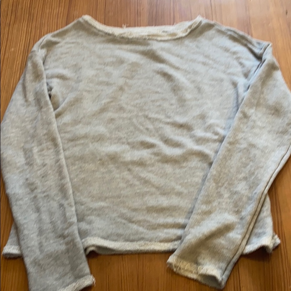 nwot urban outfitters cozy distressed sweater